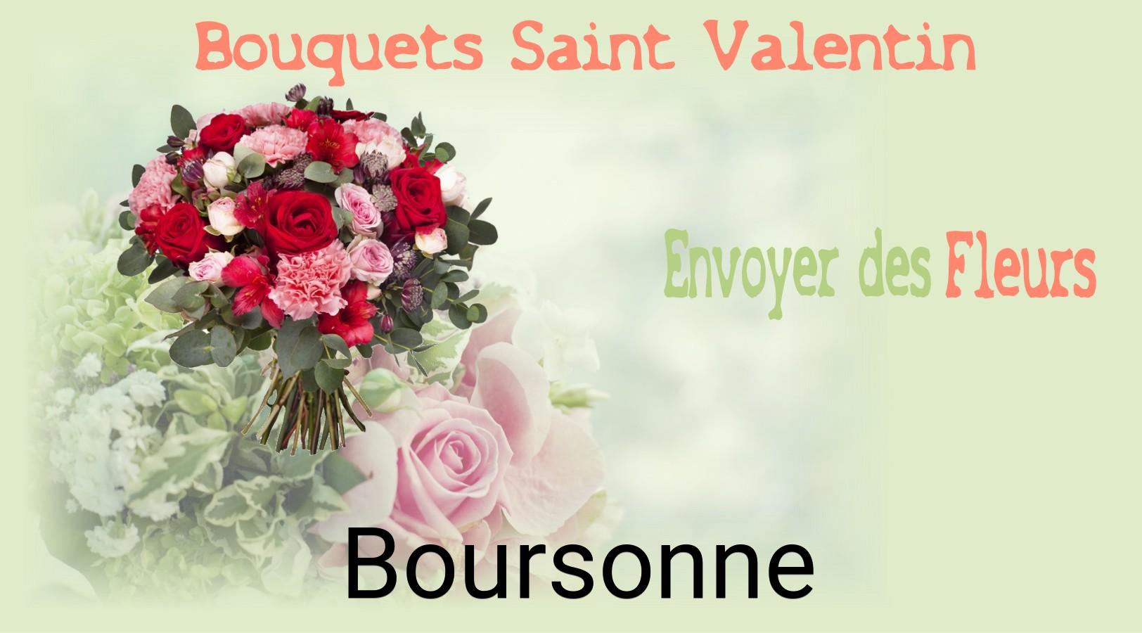 Roses de Saint-Valentin livrées à Boursonne